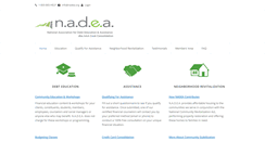 Desktop Screenshot of nadea.org